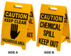 Reversible Floor Stands - 92284 - Brady Corporation