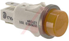 Indicator,Pnl-Mnt;Amber;Incandescent;12V;White Nylon;Transparent;Polycarbonate - 70130222 - Allied Electronics, Inc.