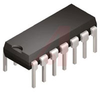 Op-Amp, Quad, Single Supply, 32 V Supply, -40 to 105 C, PDIP14 - 70099802 - Allied Electronics, Inc.