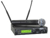 UHF Professional Wireless Handheld System, with Beta 58A Microphone and Transmitter - ULXP24/BETA58 - Visual Sound, Inc.