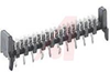 connector,pcb header,1.27mm pitch,locking hooks,dual row staggered,10 contact - 70151369 - Allied Electronics, Inc.