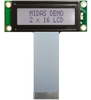 Lcd Display, Transflective, Fstn, 3.15Mm Rohs Compliant Midas - 15AJ6465 - Newark, An Avnet Company