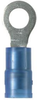 Terminal, Ring Tongue, 1/4In, Crimp Blue; Stud Size - Metric Amp - Te Connectivity - 96F7434 - Newark, An Avnet Company