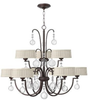 FR49438RCO Large Chandeliers-Drum Shade - 402227 - Capital Lighting, Inc.