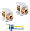 Leviton Banana Jack, Gold Plated - 40837-B - TelephoneStuff.com
