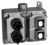 Explosionproof Pushbutton Switch and Pilot Light Control Station - EFDC275J2U2 - Appleton Electric