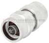 Low PIM N Male (Plug) to N Male (Plug) Adapter, Tri-Metal Plated Brass Body, High temp - FMAD1033 - Fairview Microwave Inc.
