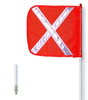 General-Purpose 5' Non-Lighted Warning Whip w/ Quick Disconnect Base 12