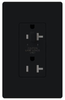 Duplex/Single Receptacle -- CAR-20-HDTR-BL - Image