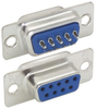 DB9 female solder connectors tray 50 - DSB00012 - MilesTek Corporation