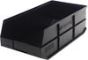 Stackable Shelf Bin, Black; Bin Colour Quantum Storage - 44AC7602 - Newark, An Avnet Company