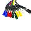 Insulation-Piercing Wire Clamp to Stacking Shrouded Banana Plug Test Lead - 90990551 - E-Z-HOOK, a division of Tektest, Inc.