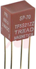 Transformer, PC Audio;Plug-In;Pri:600 Ohms;Sec:600 Ohms;MIL-T-27E;50mW;150VDC - 70218233 - Allied Electronics, Inc.