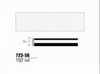 3M Scotchcal 72356 Bright White Striping Automotive Tape - 5/16 in Width x 150 ft Length - 2 mil Thick - 051141-72356 - R. S. Hughes Company, Inc.