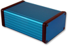 Enclosure, 1455 Series, Extruded With Metal End Panels, Handheld, 40 Mm, 78 Mm, 120 Mm, Aluminium Rohs Compliant Hammond - 12X8872 - Newark, An Avnet Company