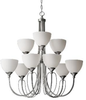 Mid. Chandeliers-Glass Up - 370830 - Capital Lighting, Inc.