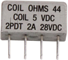 Relay, Dpdt, 28Vdc, 2A; Contact Configuration Cii Te Connectivity - 16M0489 - Newark, An Avnet Company