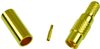 Rf/coaxial, Mmcx Jack, Straight, 50 Ohm, Crimp; Connector Type Amphenol Rf - 99H6688 - Newark, An Avnet Company