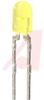 LED; Yellow;10mcd;3.1mm;T-1;1A;2.1V;90deg;585nm;Diffused;5V;120mW - 70130138 - Allied Electronics, Inc.