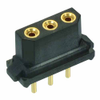 3 Pos. Female SIL Vertical Throughboard Conn. for Latches - M80-8400345 - Harwin Plc