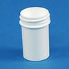 Polypropylene Straight Sided White Jars - 70242 - U.S. Plastic Corporation