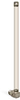 Vented Short Elbow Nylon Liquid Level Gage, 12 1/2” Sight Opening, 1/2” Male NPT Mounting Thread - B3641-11216BA4W - Oil-Rite Corp.