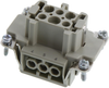 Rectangular Han Insert Female 6Way Screw; Product Range Harting - 91F9636 - Newark, An Avnet Company