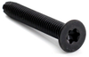 1/4 - 20 x 2" Flat Head 6 Lobe Floor Board Screw, T-30, Type F, Black Phosphate - SMSFBS02002020P - NBS Corp.
