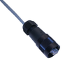 Ethernet, Cordset, 8 Pole, E45V3 Male Straight, 10M, Black, PUR -- E45V3P-8MP-10M - Image