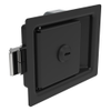 Push-to-Close Latch, Large Size, Locking, 11.9mm  Grip, Steel, Powder Coated, Black - 64-10-302-90 - Southco