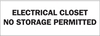 Electrical Hazard Sign - 84962 - Brady Corporation
