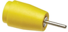 Safety Jack, 4Mm, 25A, 1Kv, Yellow Rohs Compliant Cal Test Electronics - 96AC7558 - Newark, An Avnet Company