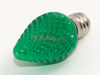 0.35 Watt, 120 Volt C7 Green LED Holiday Bulb -- B770174 - Image