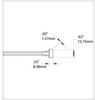 Metcal Smartheat Talon Cartridges TATC-603 - Blade Tip - 0.33 in Tip Length - 0.62 in Tip Width - 0.05 in Thick - TATC-603 - R. S. Hughes Company, Inc.
