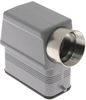 Standard, Rectangular Hood, size 49.16, 2 Pegs, Side PG21 cable entry - CZAO-15L21 - Mencom Corporation