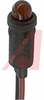 Indicator,Pnl-Mnt;LED;Red;0.25In.;T-1-3/4;24VDC;6In.Wire Lead;Snap;0.52In.;20mA - 70015796 - Allied Electronics, Inc.