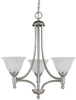 4353MN-220 Mid. Chandeliers-Glass Up - 732901 - Capital Lighting, Inc.