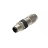 M12 Field Attachable Connector, IDC termination, slim metal housing, IP67, male, 4-pole, A-coded, unshielded, - RSCI 4A - Belden Inc.