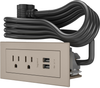 Usb Charger Rcpt, 2Port, 125V, Nickel; Product Range Legrand Wiremold - 62AC8918 - Newark, An Avnet Company