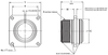 M5015 III circular connector - MS3452L24-6PZ - Powell Electronics, Inc.