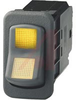 Switch, Sealed Vehicle Rocker, DPDT, On-None-On, No Illumination -- 70155576