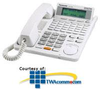 Panasonic Speakerphone with 3 Line Backlit LCD - KX-T7453 - TelephoneStuff.com
