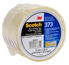 3M Scotch 373 Clear Standard Box Sealing Tape - 72 mm Width x 50 m Length - 2.5 mil Thick - 68781 - 051115-68781 - R. S. Hughes Company, Inc.