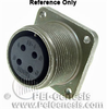 Amphenol MS3102E20-8S-ESD CAP