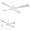 F521-WHF Ceiling Fan - F521-WHF - Minka Group