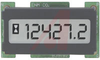Hour Meter, LCD, black, 1.2W x .6H, 8-28 VDC, DC, 6 digit -- 70000909