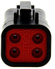 Rectangular Connectors, Heavy Duty - DTP Series - DTP06-4S-CE02 - LADD Distribution