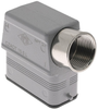 Standard, Rectangular Hood, size 49.16, 2 Pegs, Side .75-NPT cable entry - CZAOT-15.5L - Mencom Corporation