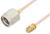 SMA Male to SMP Female Cable 24 Inch Length Using PE-047SR Coax, RoHS - PE36162LF-24 - Pasternack