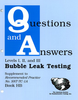 Bubble Leak Testing Method (Book HB) - Supplement to Recommended Practice No. SNT-TC-1A (Q&A Book) - Leak Testing Methods, Revised Edition -- 2033B